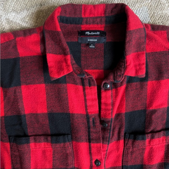 Madewell Boyfriend-Fit Flannel - Picture 2 of 5